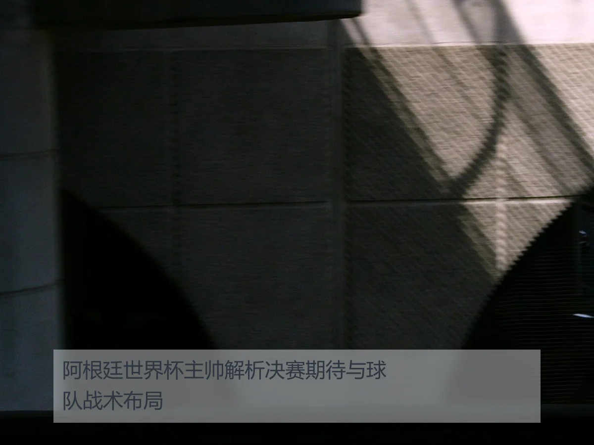 阿根廷世界杯主帅解析决赛期待与球队战术布局